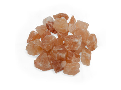 Гималайская розовая соль для бани, фракция 25-50мм, фасовка в пластиковом пакете STAY GOLD 1 кг